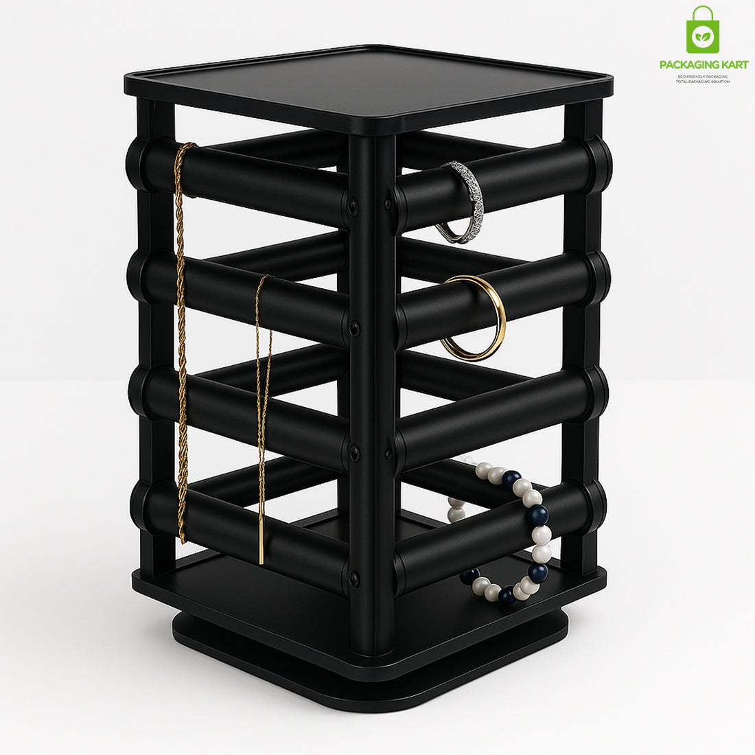 Heavy Duty 16-Tier Bangle & Watch Display Rack for Retail