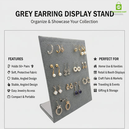 Premium Fancy Earrings Display Tray – Perfect for Jewellery Showroom