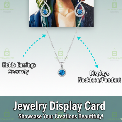High Quality Mangalsutra Card for Jewellery Display | Necklace Packing Card