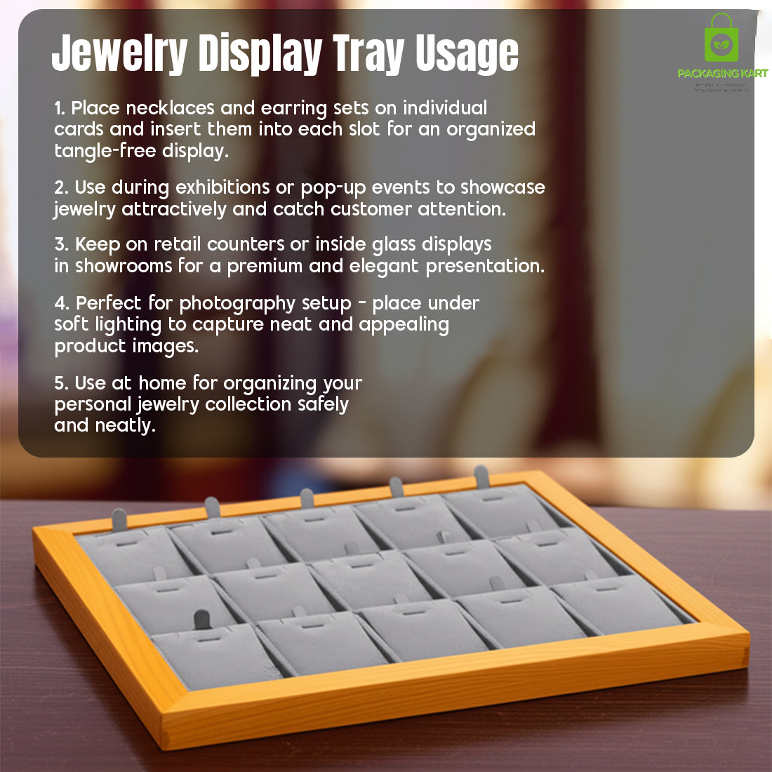 Chain Display Stand – Necklace Holder for Shop, Exhibition & Home Use