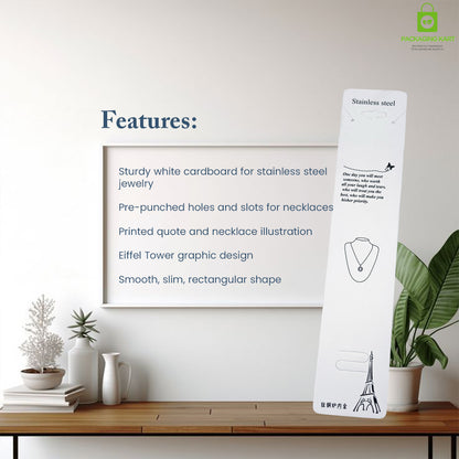 Stylish Multi-Colour Display Cards for Chains & Pendants