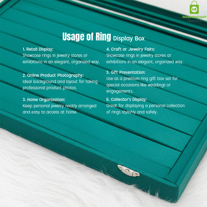 Ring Display Stand – Elegant Jewelry Organizer for Shops & Exhibitions