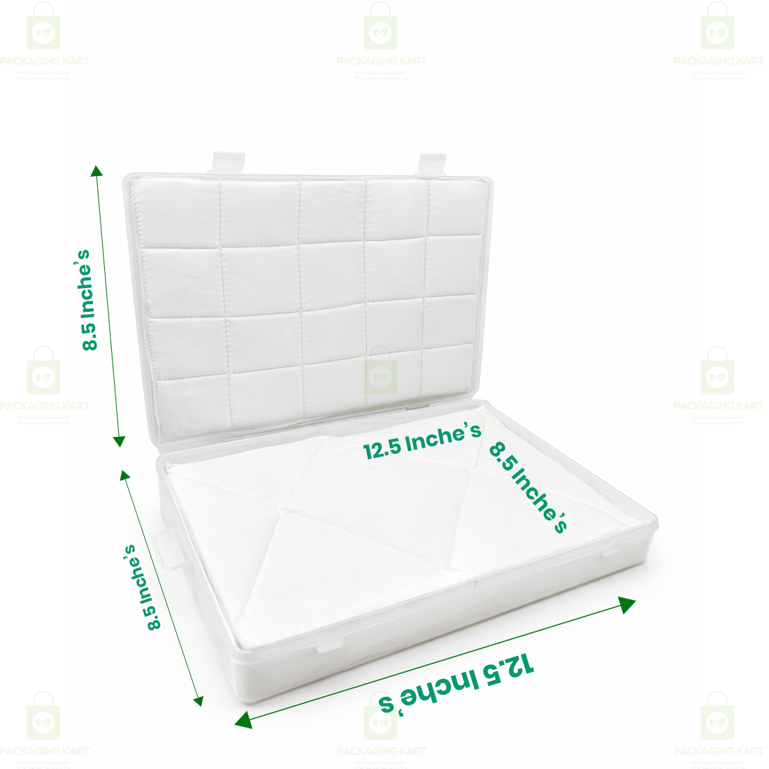 Lightweight Plastic Jewellery Organizer Box with Soft Cotton Cushion for Anti-Oxidation Protection