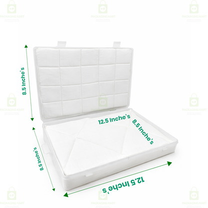 Lightweight Plastic Jewellery Organizer Box with Soft Cotton Cushion for Anti-Oxidation Protection