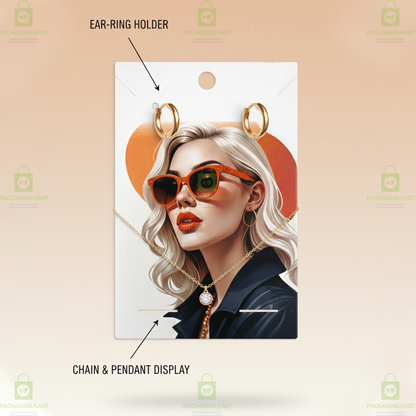 Retail Mangalsutra Display Card | Strong Jewellery Packaging Baby Card
