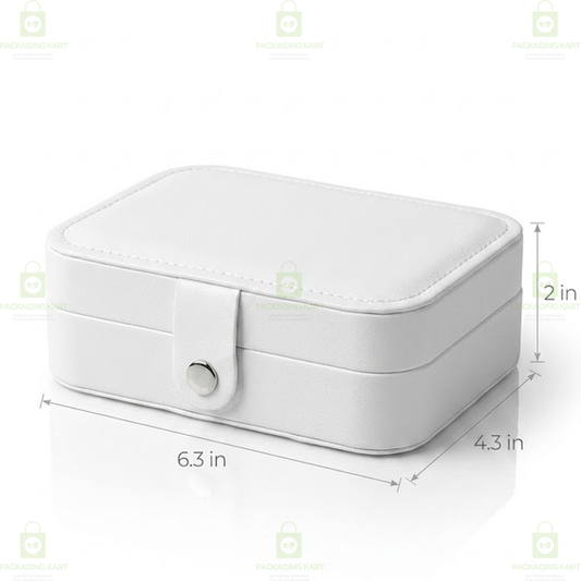 Premium 2 Step Jewellery Box for Women – Velvet Organizer Gift Case for Rings, Earrings & Necklace