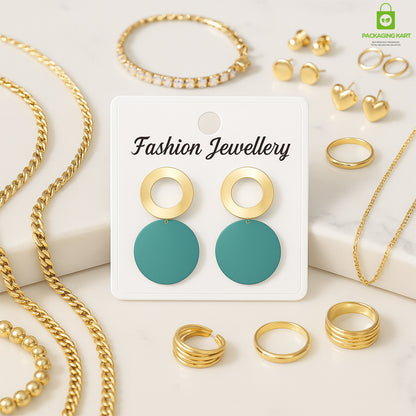 Small Stud Earring Display Cards – Perfect for Compact Packaging
