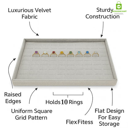 Ring Storage Tray – Perfect for Jewellery Shops & Exhibitions