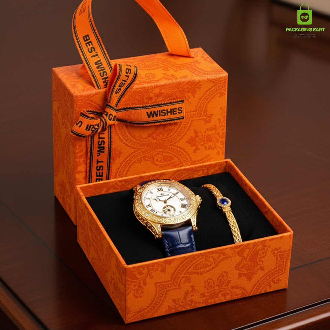 Premium Watch & Bracelet Jewellery Fancy Box for Gifting & Storage