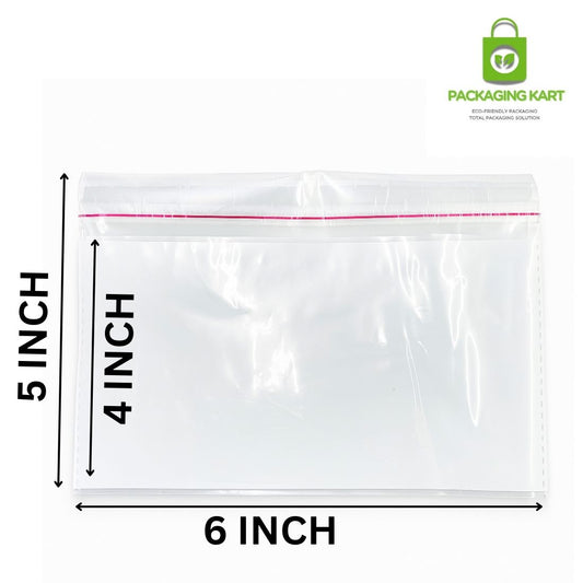 6X5 51 Micron Jewellery BOPP Self-Sealing Bags – Scratch-Free Packaging
