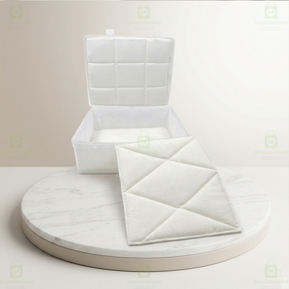 Compact Plastic Jewellery Organizer with Cushion Cotton Padding – Anti Tarnish Storage Box
