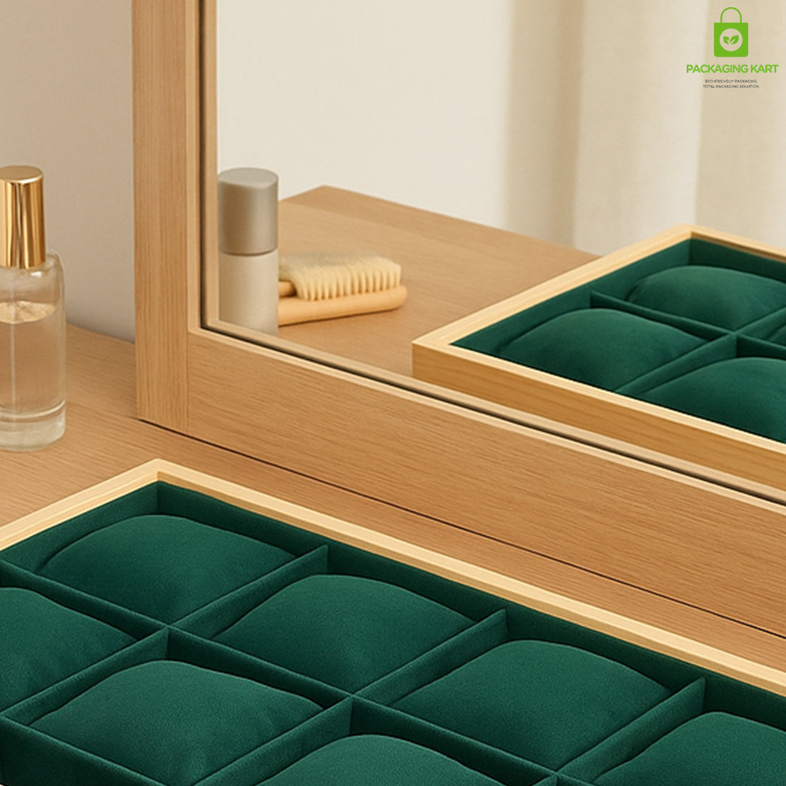 Green Colour Fancy Bracelet Stand – Elegant Jewellery Display Holder