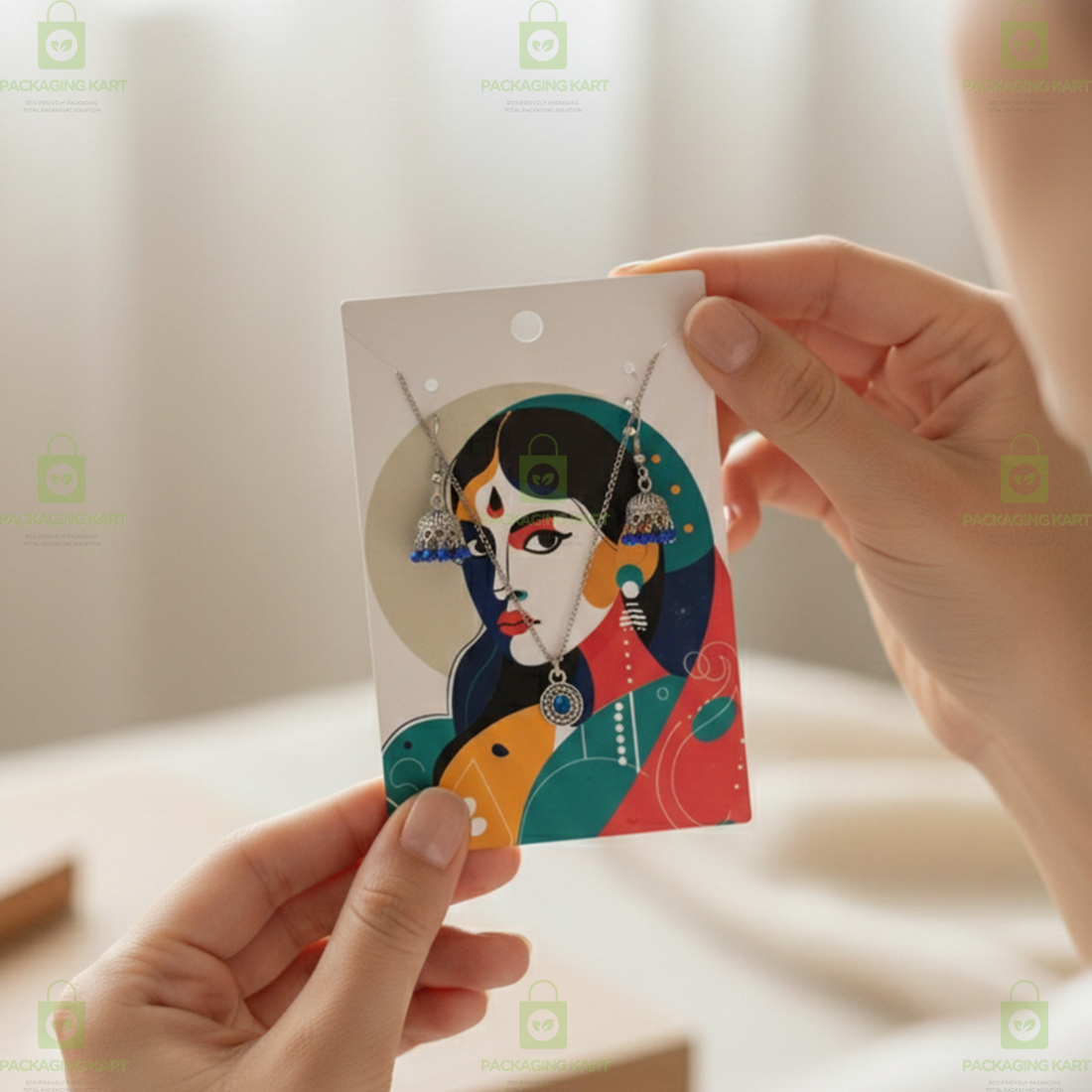 Top-Grade Mangalsutra Jewellery Card | Baby Display Card for Necklace