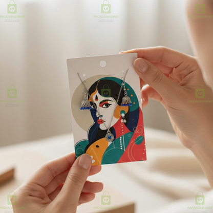 Top-Grade Mangalsutra Jewellery Card | Baby Display Card for Necklace