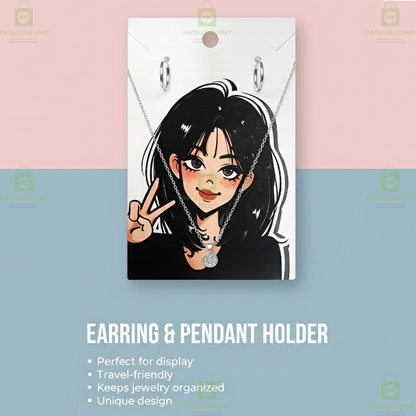 Premium Necklace Baby Card for Mangalsutra | Jewellery Presentation Card