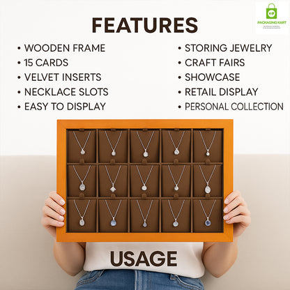 Luxury Fancy Tray for Chain Pendant – Jewellery Display & Storage