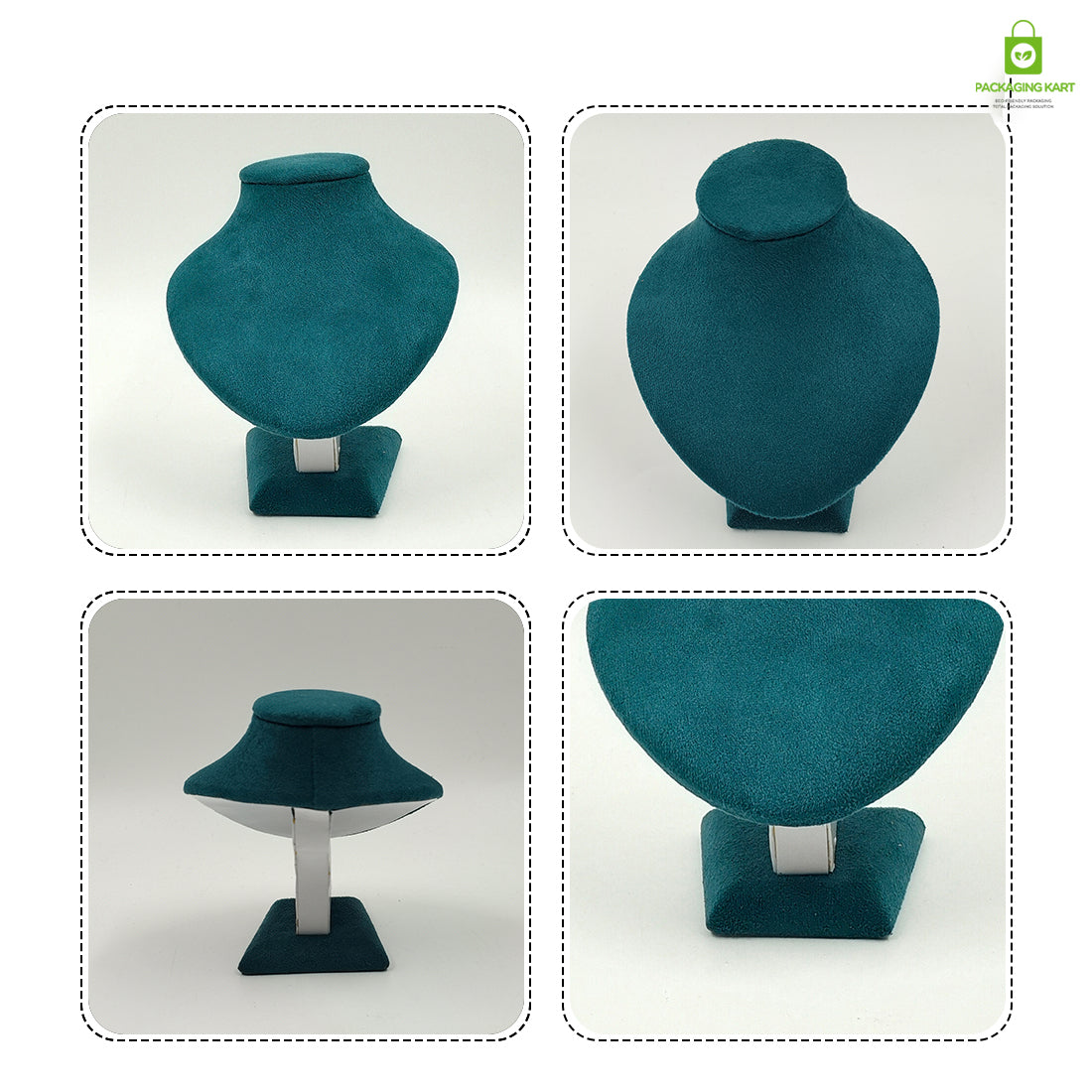 Elegant Green Velvet Jewellery Set for Women – Premium Look