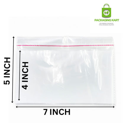 7X5 51 Micron Jewellery BOPP Self-Sealing Bags – Scratch-Free Packaging