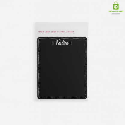Black Jewelry Display Card for Necklace & Earring Combo