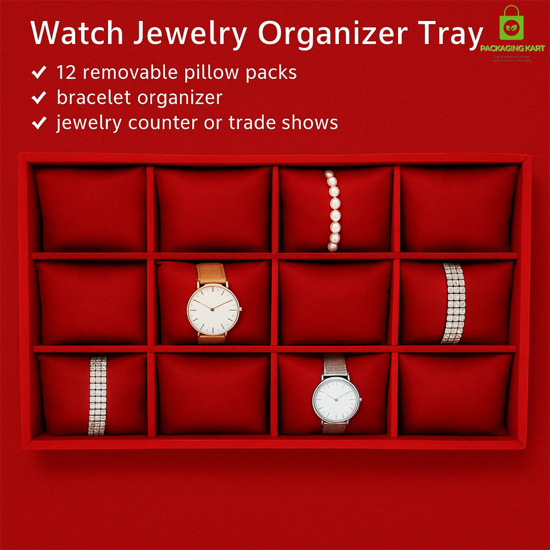 Bracelet, Kada & Watch Fancy Jewellery Stand – Premium Display Organizer