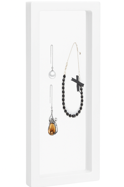 7X18 Jewellery Display 3D Floating Box – Transparent & Reusable Showcase