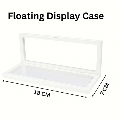 7X18 Jewellery Display 3D Floating Box – Transparent & Reusable Showcase