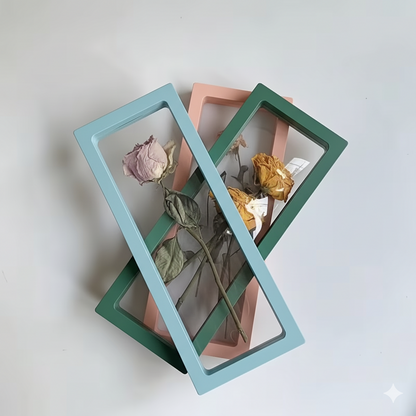 9X23 Jewellery Floating Display Frame Box - 3D Effect Transparent Display Case for Necklace, Pendant | Black, White & Multicolor | Pack of 10/20/50/100