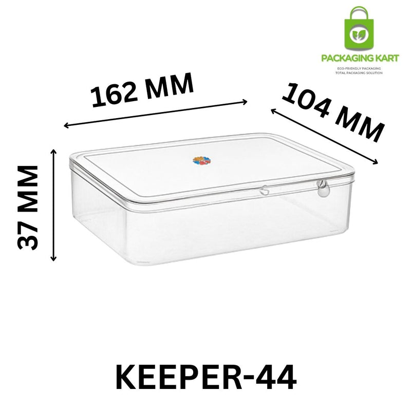 Stylish Square Plastic Jewellery Organizer Box for Women & Girls