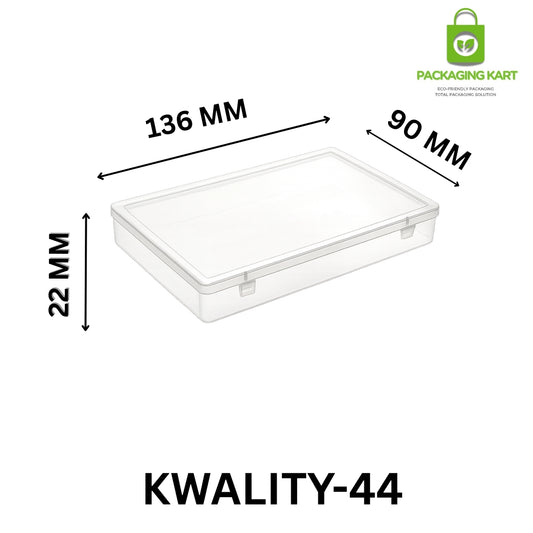 Stylish Square Plastic Packaging Box for Jewellery & Small Accessories