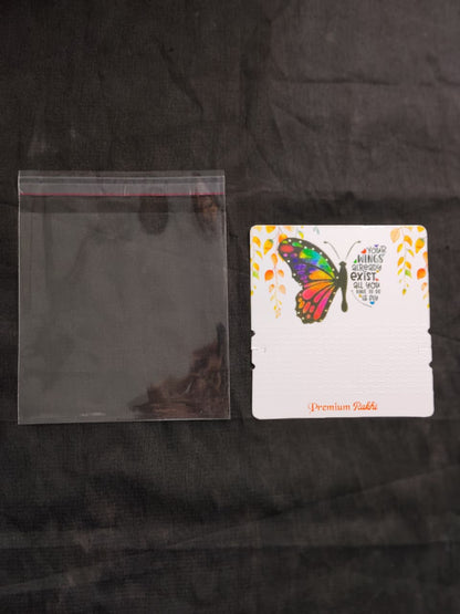 Luxury Couple Rakhi Card for Raksha Bandhan | Decorative Gift Packaging Card