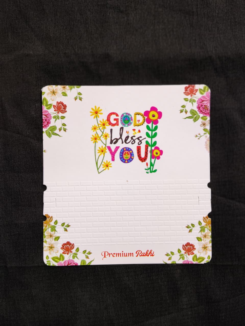 Stylish Bhaiya Bhabhi Rakhi Card | Premium Quality Fancy Rakhi Holder Card