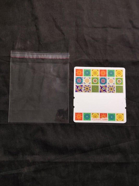 Festive Couple Rakhi Display Card | Beautiful Rakhi Packaging for Brother & Sister-in-Law