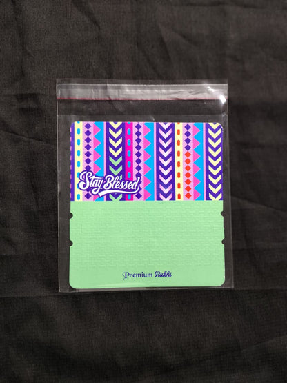 Premium Fancy Couple Rakhi Card Set for Brother & Bhabhi | Elegant Raksha Bandhan Packaging